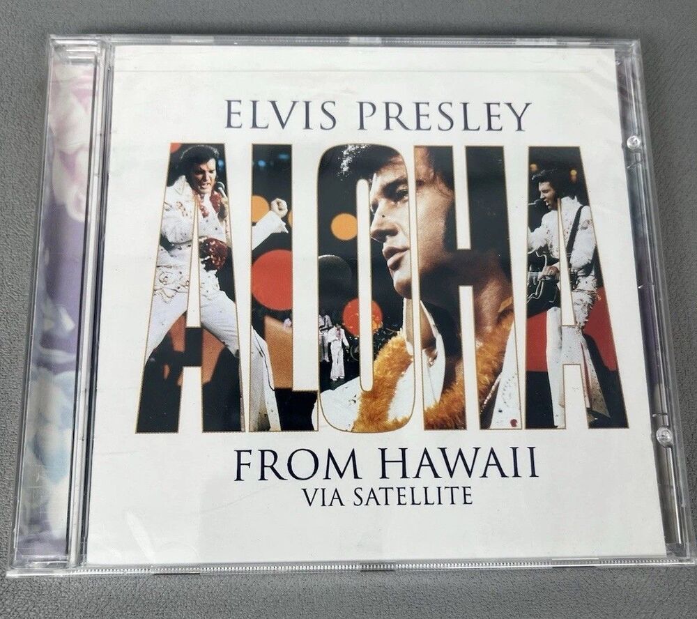 Vtg Elvis Presley Aloha from Hawaii via Satellite 25th Anniversary New Sealed CD